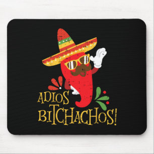 Adios Achos Cinco De Mayo Paprikaschoten zum mexik Mousepad