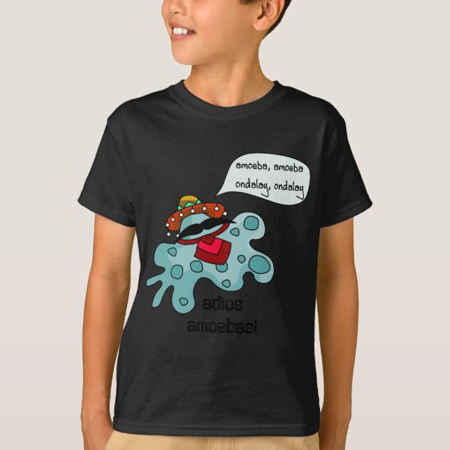 Adios Amoebas T-Shirt (Vorderseite)