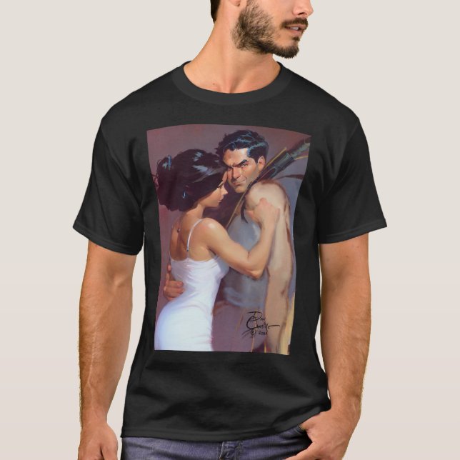Adios my friend by Don Castillo Artist on FB T-Shirt (Vorderseite)