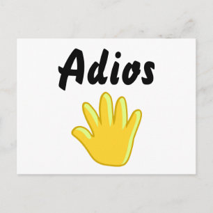 Adios Postkarte