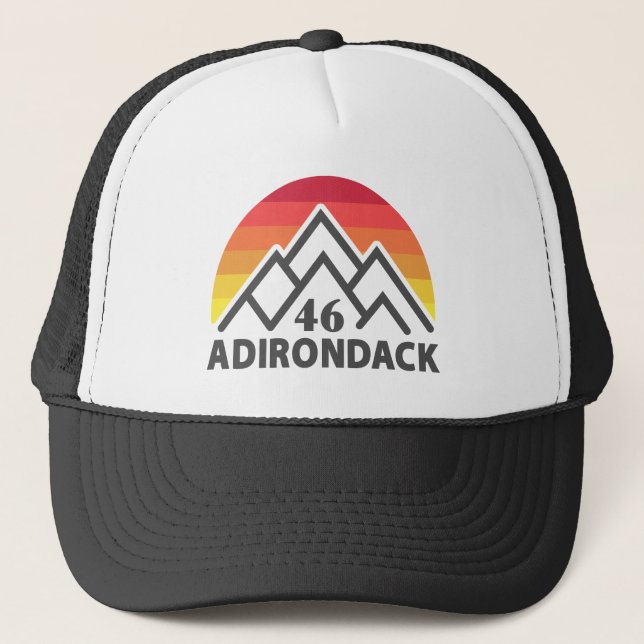 Adirondack 46 Regenbogen Truckerkappe (Vorderseite)