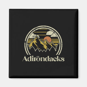 Adirondack-Berge New York Vintage-Wander-Camp Magnet