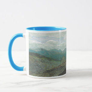 Adirondack Berggipfel Panorama Tasse