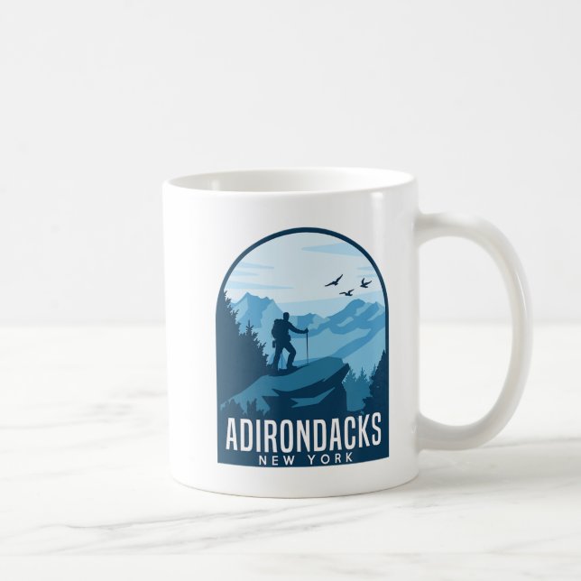 Adirondack Bergsee-Zauber im Val Piora Kaffeetasse (Rechts)