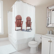 Adirondack Brown Beach Chairs Rustikale Hütte