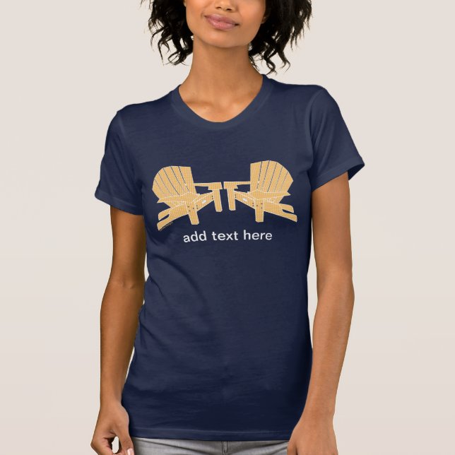 Adirondack Chairs T - Shirt (Vorderseite)