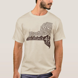 Adirondack High Peaks Long Sleeve T - Shirt (braun