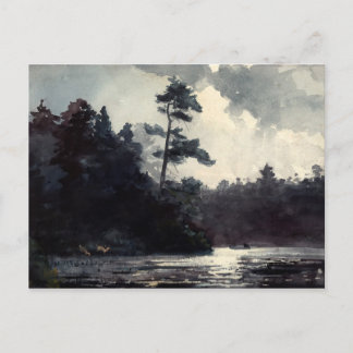 Adirondack Lake by Winslow Homer (1889) Postkarte
