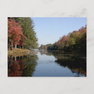 Adirondack Lake Post Postkarte