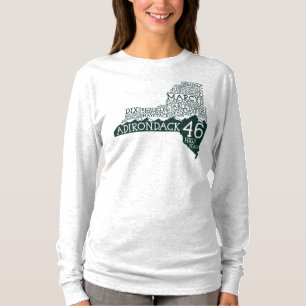 Adirondack langer die Hülsen-T - Shirt der hohe