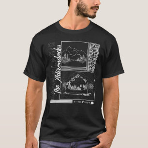 Adirondack Mountain Skis Lake Placid The Adironda T-Shirt