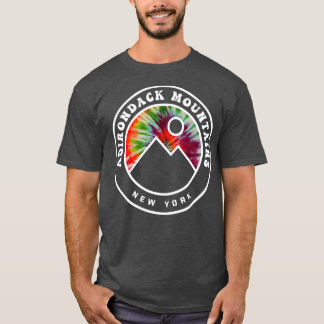 Adirondack Mountains New York Gefärbte Krawatte T-Shirt