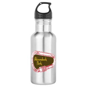 Adirondacks Climbing Carabiner Edelstahlflasche