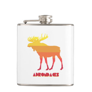 Adirondacks Moose Flachmann