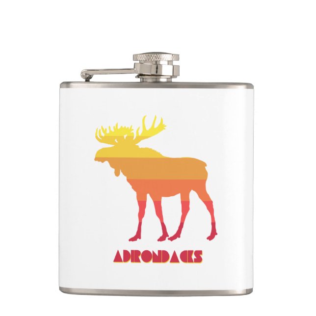 Adirondacks Moose Flachmann (Vorderseite)