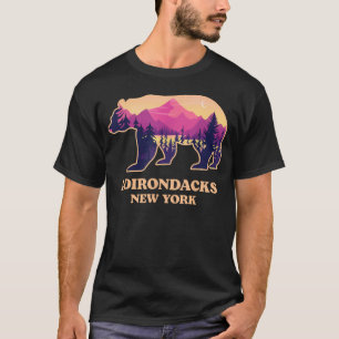 Adirondacks New York Ny Vintage Berge Wandern T-Shirt