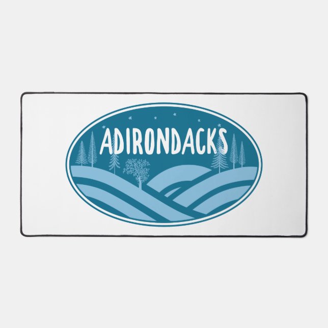 Adirondacks New York Outdoor Schreibtischunterlage (Vorderseite)