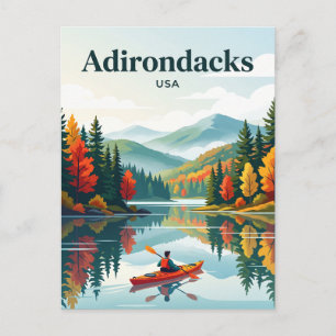 Adirondacks New York USA Postkarte