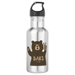 Adirondacks Peace Bären Edelstahlflasche