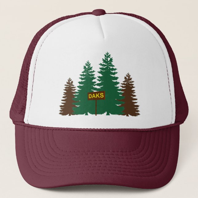 Adirondacks Truckerkappe (Vorderseite)
