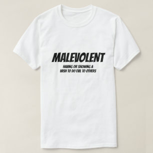 Adjektiv: Böswillig T-Shirt