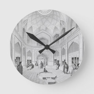 Adji Seid Hussein Basar, in Kashan, 'von der Reise Runde Wanduhr