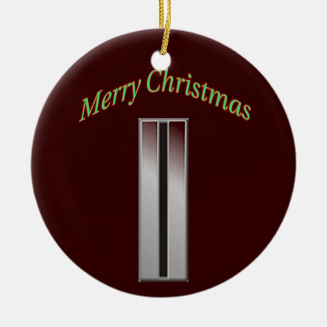 Adjudant-chef de l'Armée 5 Ornement de Noël (Devant)