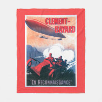 Adjudant Vincenot WWI Luftschiff-förderndes Plakat