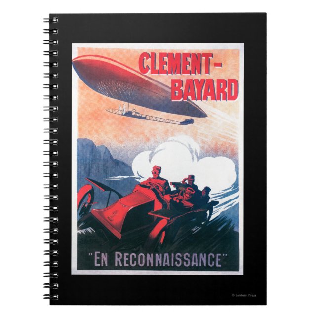 Adjudant Vincenot WWI Werbeplakat Notizblock (Vorderseite)