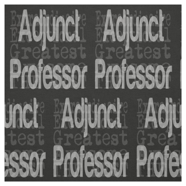 Adjunct Professor Extraordinaire Stoff (Muster)