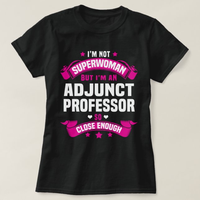 Adjunct Professor T-Shirt (Design vorne)