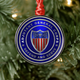 Adjutant General Corps Ornament Aus Metall