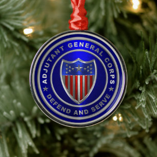 Adjutant General Corps Ornament Aus Metall
