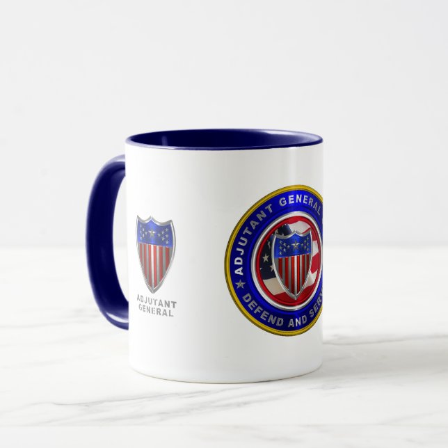Adjutant General Corps  Tasse (Vorderseite Links)