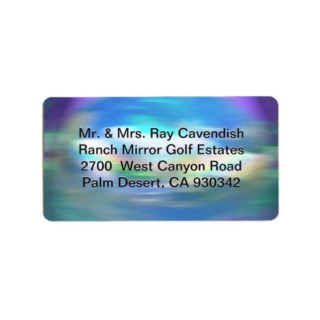 Adlam Juniper Adressaufkleber (Vorne)