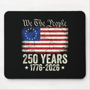 Adler 250 Jahre Amerikanisch 1776 2026 250. USA Ge Mousepad