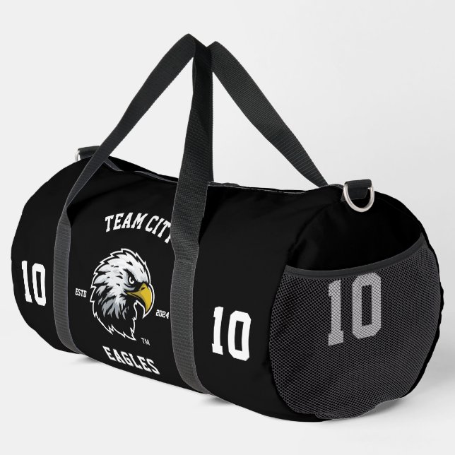 Adler "Anpassbar" Sportteam Duffle Bag (Rechte Ecke)