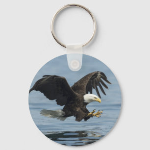 Adler auf Ansatz Schlüsselanhänger