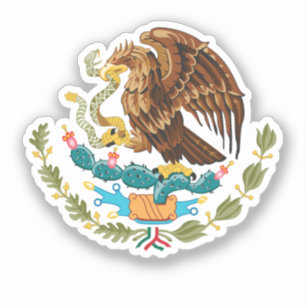 Adler aus der mexikanischen Flagge Aufkleber