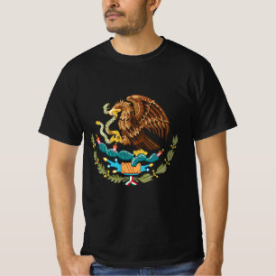 Adler aus der mexikanischen Flagge T-Shirt