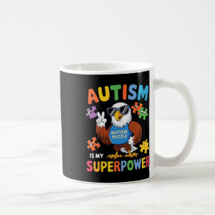 Adler Autismus Ist Meine Superkraft Akzeptiere Unt Kaffeetasse