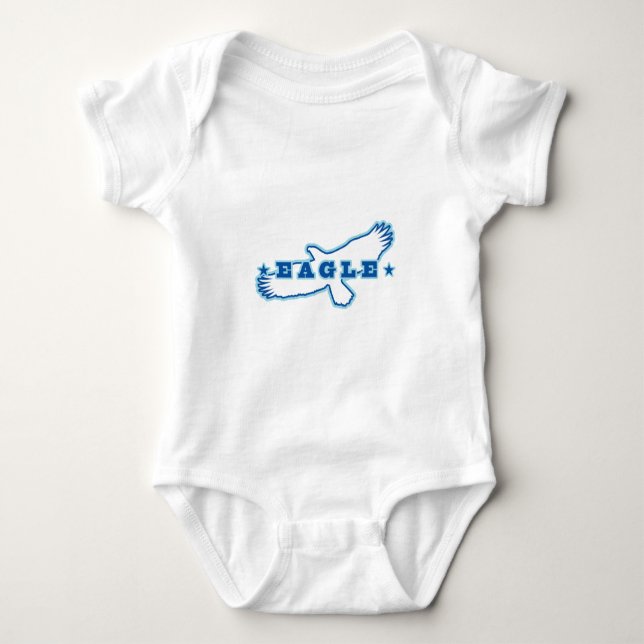 Adler Baby Strampler (Vorderseite)