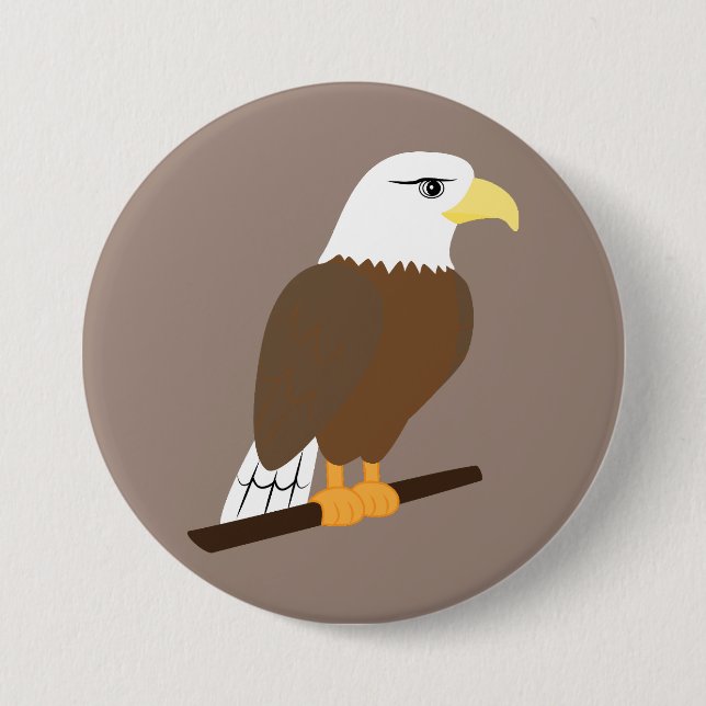 Adler Button (Vorderseite)