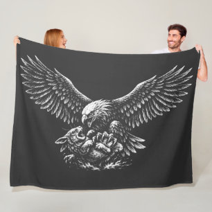 Adler der Asche von BurnsInHell Fleecedecke