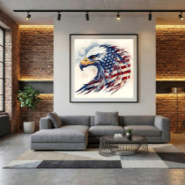 Adler der Freiheit Leinwanddruck