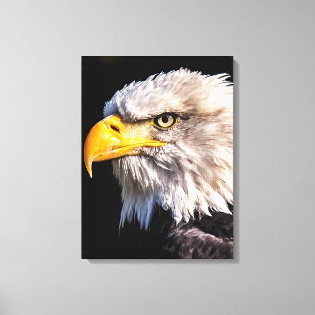 Adler Eagle Canvas Print Leinwanddruck (Vorderseite)