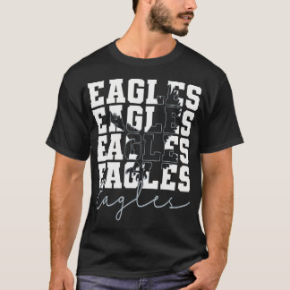 Adler Fliegen Vintage Adler Fliegender Vogel Inspi T-Shirt