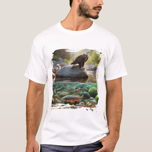 Adler & Forellenbach T-Shirt (Vorderseite)