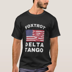 Adler Foxtrots Delta Tangos Lustige Foxtrots Delta T-Shirt