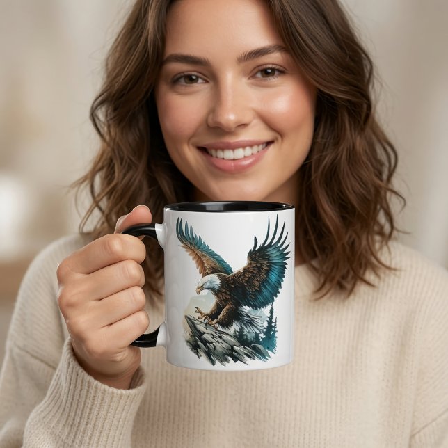 Adler in Aquarell Tasse (Von Creator hochgeladen)